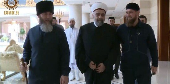 ЧЕЧНЯ. Р. Кадыров встретился с с министром по делам религии Сирийской Арабской Республики