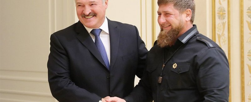 ЧЕЧНЯ. Рамзан Кадыров поздравил с днем рождения Александра Лукашенко