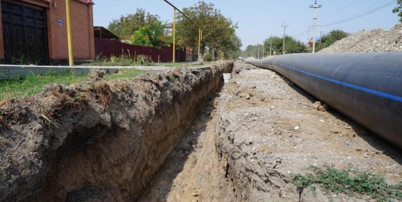 ЧЕЧНЯ. В Грозном продолжается замена ветхих водопроводных сетей