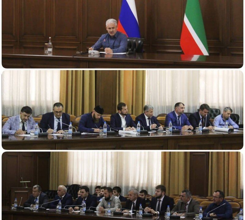 ЧЕЧНЯ. В Правительстве Чечни обсудили вопросы реализации госпрограмм и нацпроектов