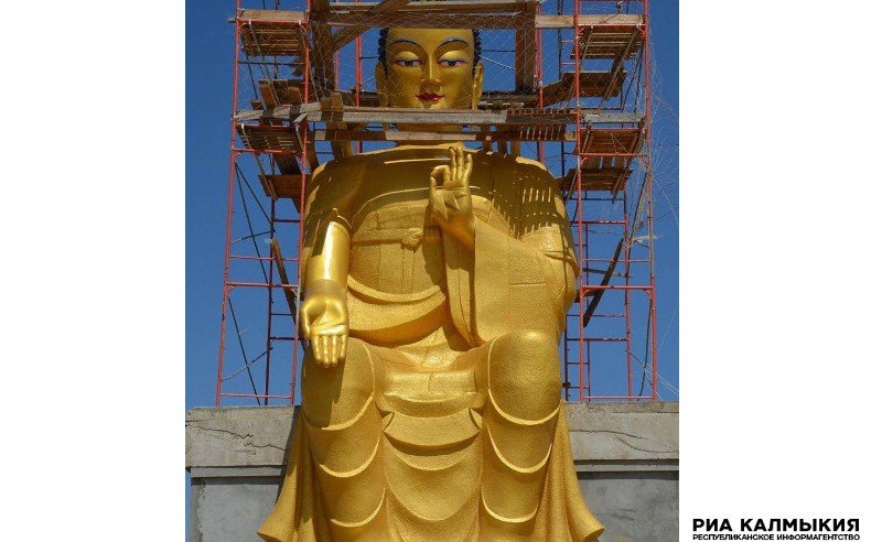 КАЛМЫКИЯ. Объявлена дата открытия статуи Будды Майтреи в Лагани