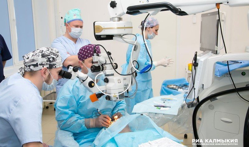 КАЛМЫКИЯ. В ближайшие время в Калмыкии откроется центр микрохирургии глаза