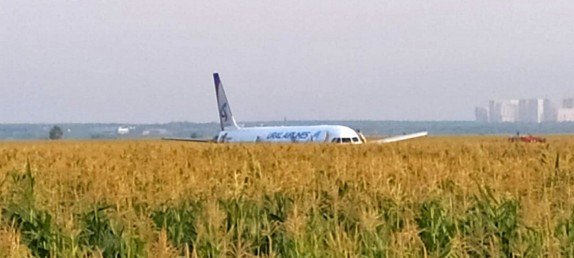 Пассажирский самолет совершил аварийную посадку в Подмосковье: есть пострадавшие