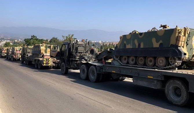 Турция продолжает концентрировать дополнительные силы на границе с Сирией
