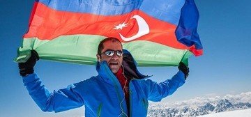 АЗЕРБАЙДЖАН. Азербайджанский альпинист Исрафил Ашурлы покорил гору Манаслу