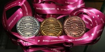 АЗЕРБАЙДЖАН. Представлены медали 37-го чемпионата мира по художественной гимнастике в Баку