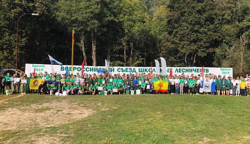 ЧЕЧНЯ. Чеченские школьники приняли участие в V Всероссийском съезде школьных лесничеств