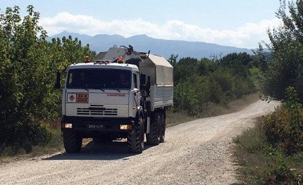 ЧЕЧНЯ. Специалисты МЧС России обезвредили в Чечне авиабомбу