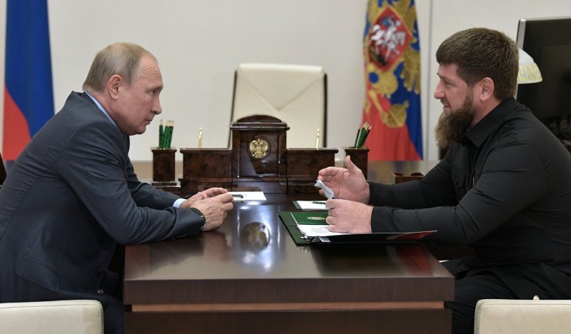 ЧЕЧНЯ. Рамзан Кадыров доложил Владимиру Путину о социально-экономической ситуации в Чечне