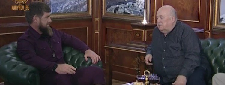 ЧЕЧНЯ. Рамзан Кадыров встретился с председателем СТД РФ Александром Калягиным