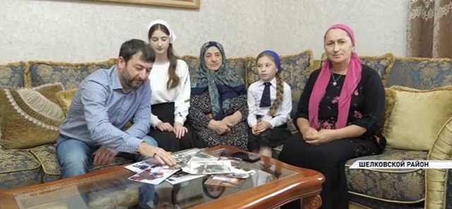 ЧЕЧНЯ. Семья Надаевых из Чечни признана одной из лучших сельских семей страны