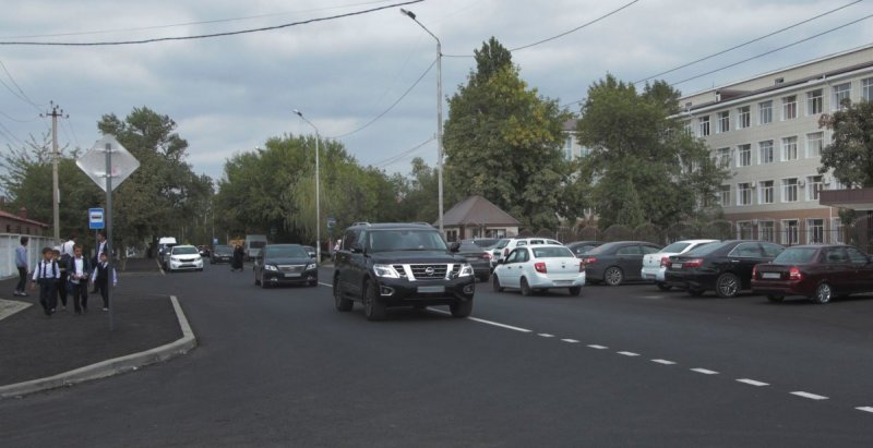 ЧЕЧНЯ. В нормативное состояние приведено 15 участков улично-дорожной сети Грозненской городской агломерации