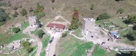 ЧЕЧНЯ. В Галанчожском районе восстановили древнюю сторожевую башню