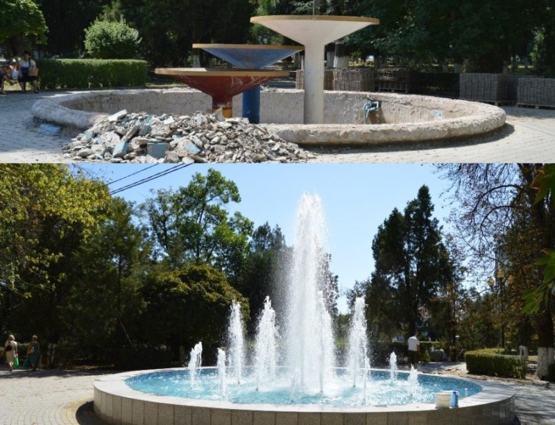 КБР. В рамках национального проекта «Жилье и городская среда» в Прохладном благоустроили фонтан в сквере верхнего парка