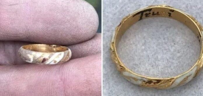 Женщина нашла кольцо, которое могло принадлежать Шекспиру