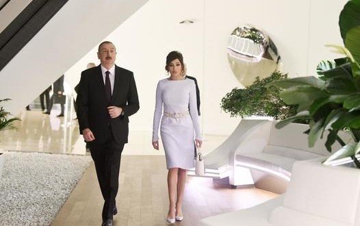 АЗЕРБАЙДЖАН. Ильхам Алиев и Мехрибан Алиева посетили официальный прием в честь глав государств и правительств, участвующих в Бакинском саммите