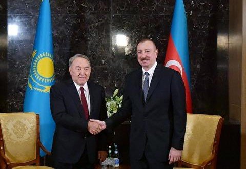 АЗЕРБАЙДЖАН. Ильхам Алиев и Нурсултан Назарбаев встретились в Баку