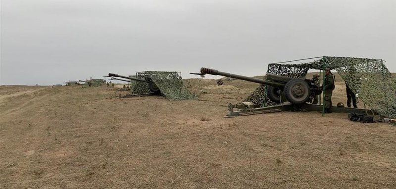 ЧЕЧНЯ. Артиллеристы грозненского соединения Росгвардии совершенствуют профессиональное мастерство в ходе тактического учения