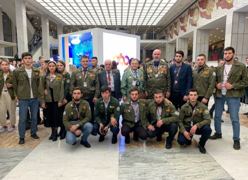 ЧЕЧНЯ. Делегация Чеченской Республики приняла участие во Всероссийском слете студенческих отрядов