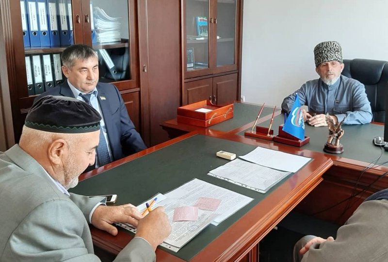 ЧЕЧНЯ. Депутаты Чечни встретились с этническими чеченцами-кистинцами