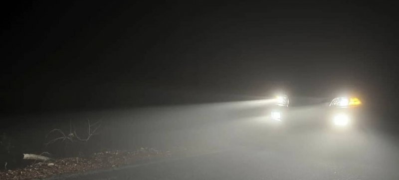 ЧЕЧНЯ. Госавтоинспекция Чечни просит водителей быть бдительней в условиях тумана на дорогах