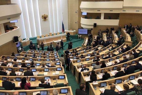 ЧЕЧНЯ.  И. Бисаев принял участие в заседании Совета Федерации