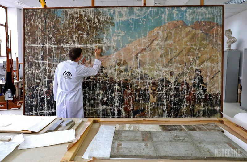 ЧЕЧНЯ. Картину Франца Рубо "Пленение Шамиля" планируют вернуть в Чечню