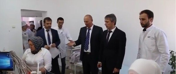 ЧЕЧНЯ. Министр здравоохранения проверил работу ЦРБ Наурского района