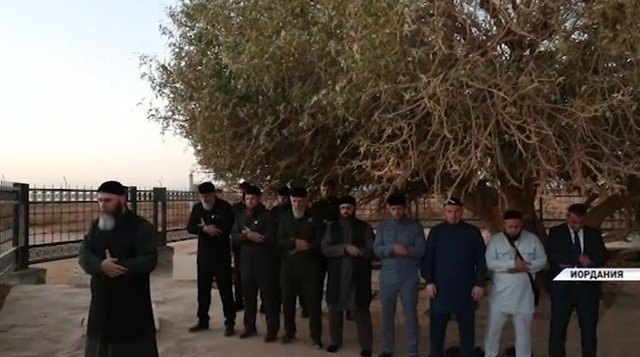 ЧЕЧНЯ. Р. Кадыров побывал у благословенного дерева, связанного с жизнью Пророка Мохаммада