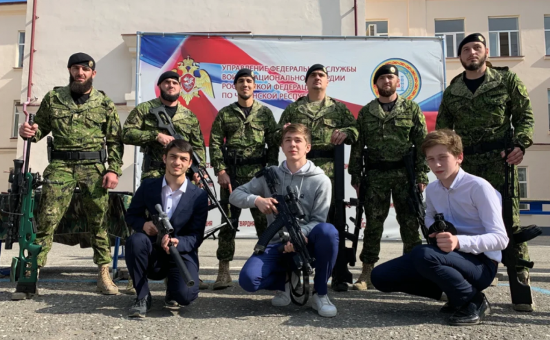 ЧЕЧНЯ. В Чечне прошла Всероссийская акция Росгвардии «Безопасный город»