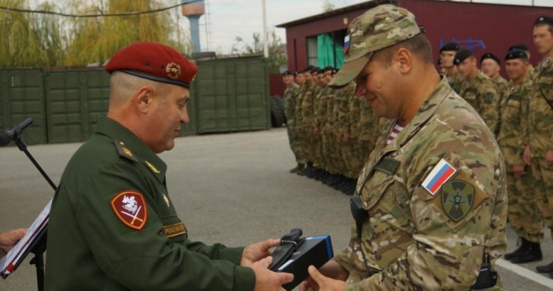 ЧЕЧНЯ. В Чечне завершилась командировка ОМОН Главного управления Росгвардии по Москве