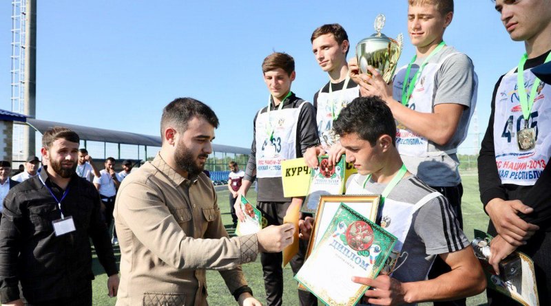 ЧЕЧНЯ. В Курчалое прошли соревнования по легкой атлетике