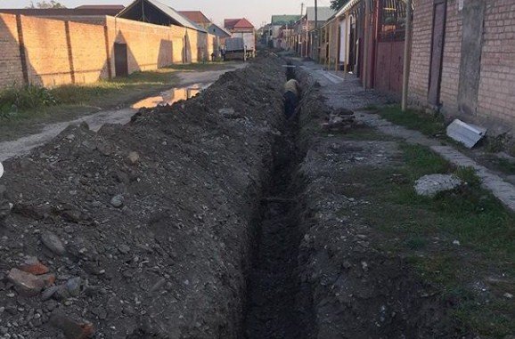 ЧЕЧНЯ. В Октябрьском районе Грозного начата реконструкция водопровода