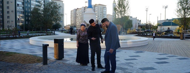 ЧЕЧНЯ. В рамках проекта «Городская среда» провели мониторинг четырех общественных пространств в Грозном