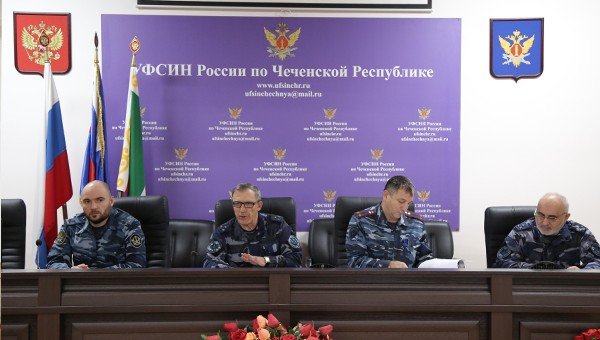 ЧЕЧНЯ. В УФСИН России по Чеченской Республике прошла штабная тренировка по гражданской обороне