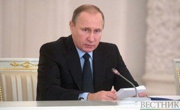 Ю.ОСЕТИЯ. В столице Южной Осетии появилась улица Путина