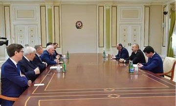 КАРАБАХ. Ильхам Алиев встретился с сопредседателями Минской группы ОБСЕ