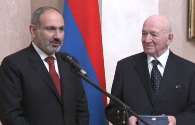 Никита Симонян награжден орденом «За заслуги перед Отечеством» 1 степени