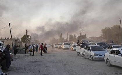 Турецкие войска захватили приграничный населенный пункт в Сирии