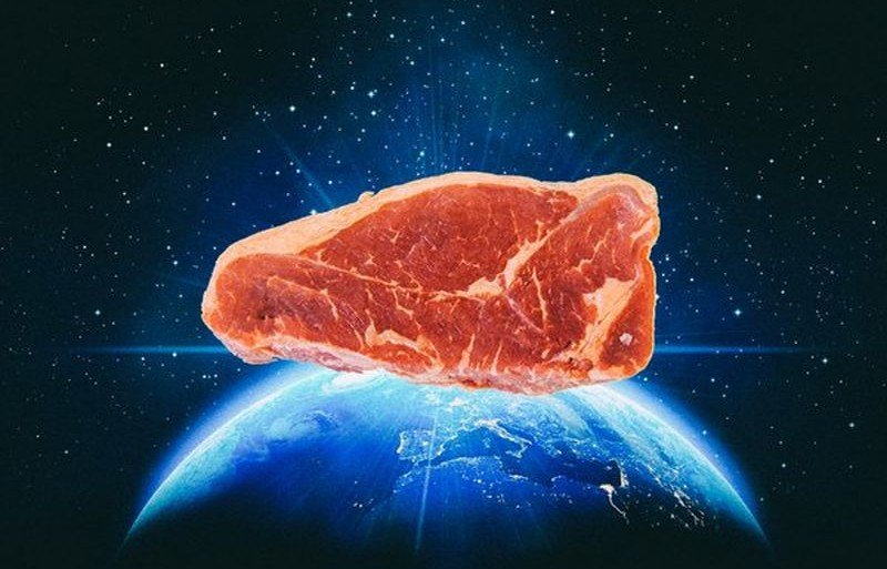 Ученые впервые «вырастили» мясо в космосе