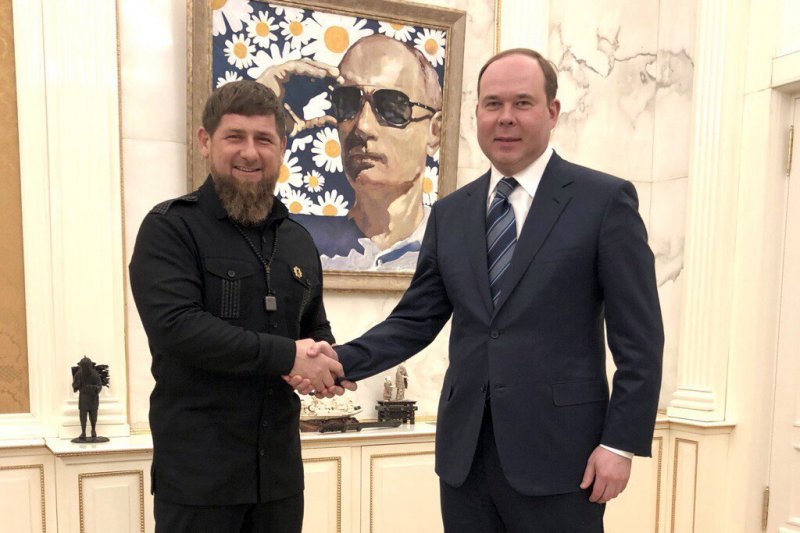 ЧЕЧНЯ. А. Вайно и Р. Кадыров обсудили вопросы социально-экономического развития ЧР