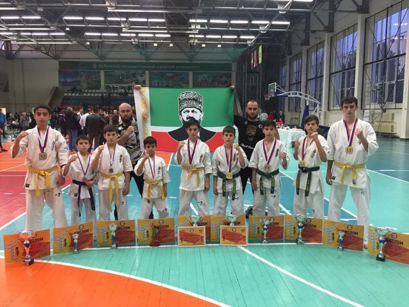 ЧЕЧНЯ.  Академия «Ахмат Ичигеки» показала достойный результат в Первенстве и Чемпионате ЮФО по каратэ