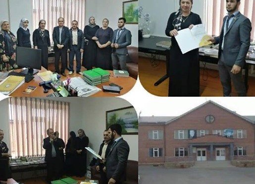 ЧЕЧНЯ. Общественники пополнили библиотечный фонд СОШ №5 селения Гойты