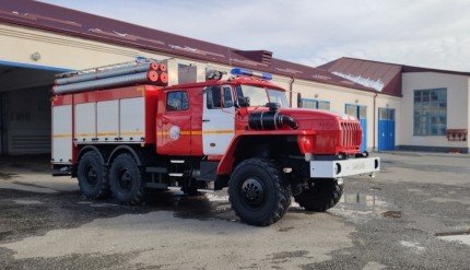 ЧЕЧНЯ. У чеченских пожарных появился новый автомобиль повышенной проходимости