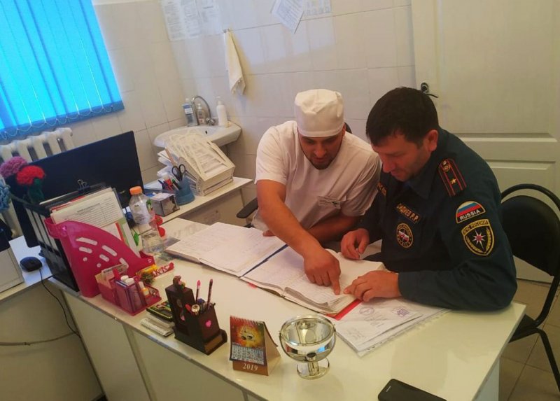 ЧЕЧНЯ. В Чечне проверяют пожарную безопасность в медучреждениях