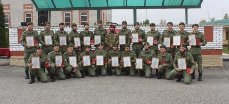 ЧЕЧНЯ. В Чечне состоялась акция памяти о военной службе в Росгвардии