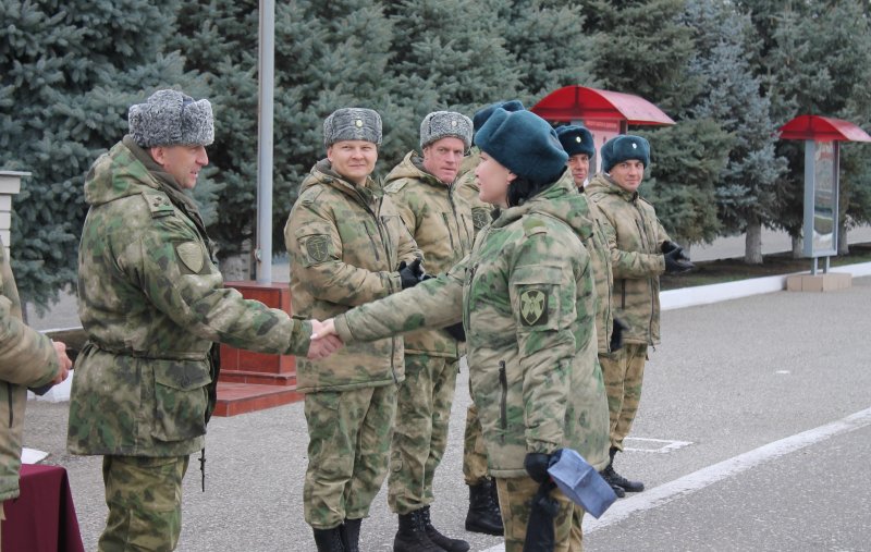 ЧЕЧНЯ. В грозненском соединении Росгвардии отметили День ракетных войск и артиллерии