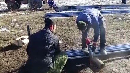 ЧЕЧНЯ. В  Мескер-Юрте проходит газификация нового поселка