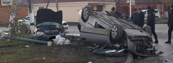 ЧЕЧНЯ. В результате ДТП в Грозном пострадали три человека