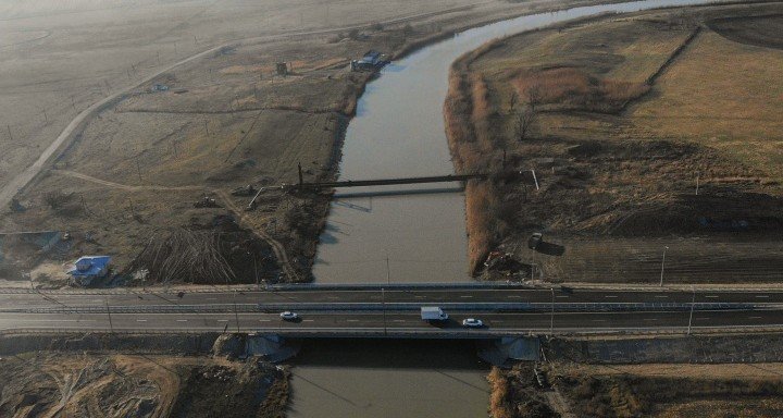 КЧР. В Карачаево-Черкесии завершено строительство моста и открыто движение через Большой Ставропольский канал